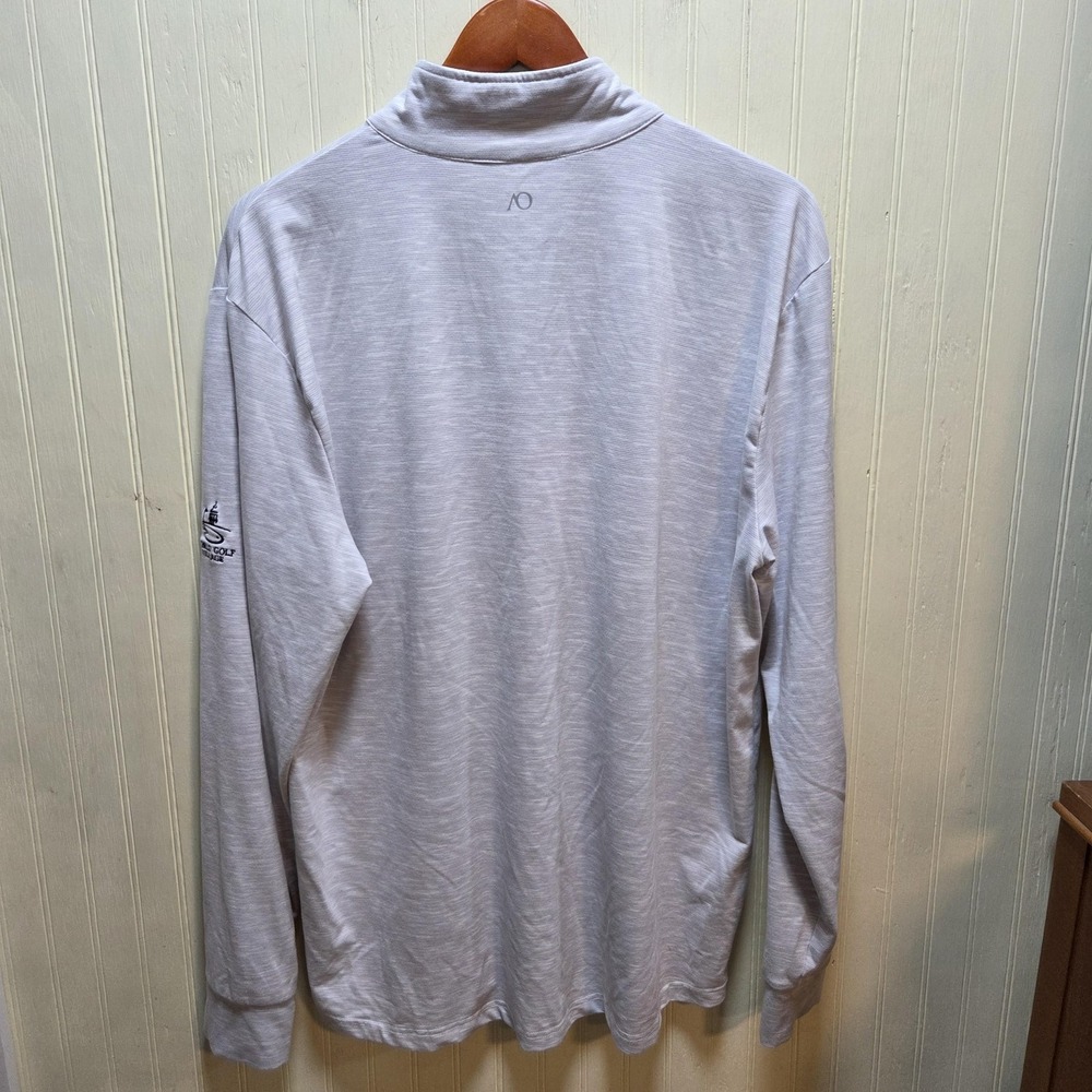 AndersonOrd Pullover Mens XL Gray 1/4 Zip Long Sleeve World Golf Village - Picture 3 of 9